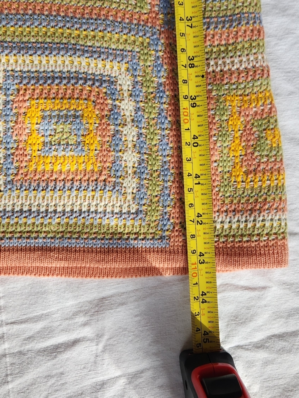 RVCA Squared Multicoloured Sleeveless Sweater Dress - Picture 4 of 12